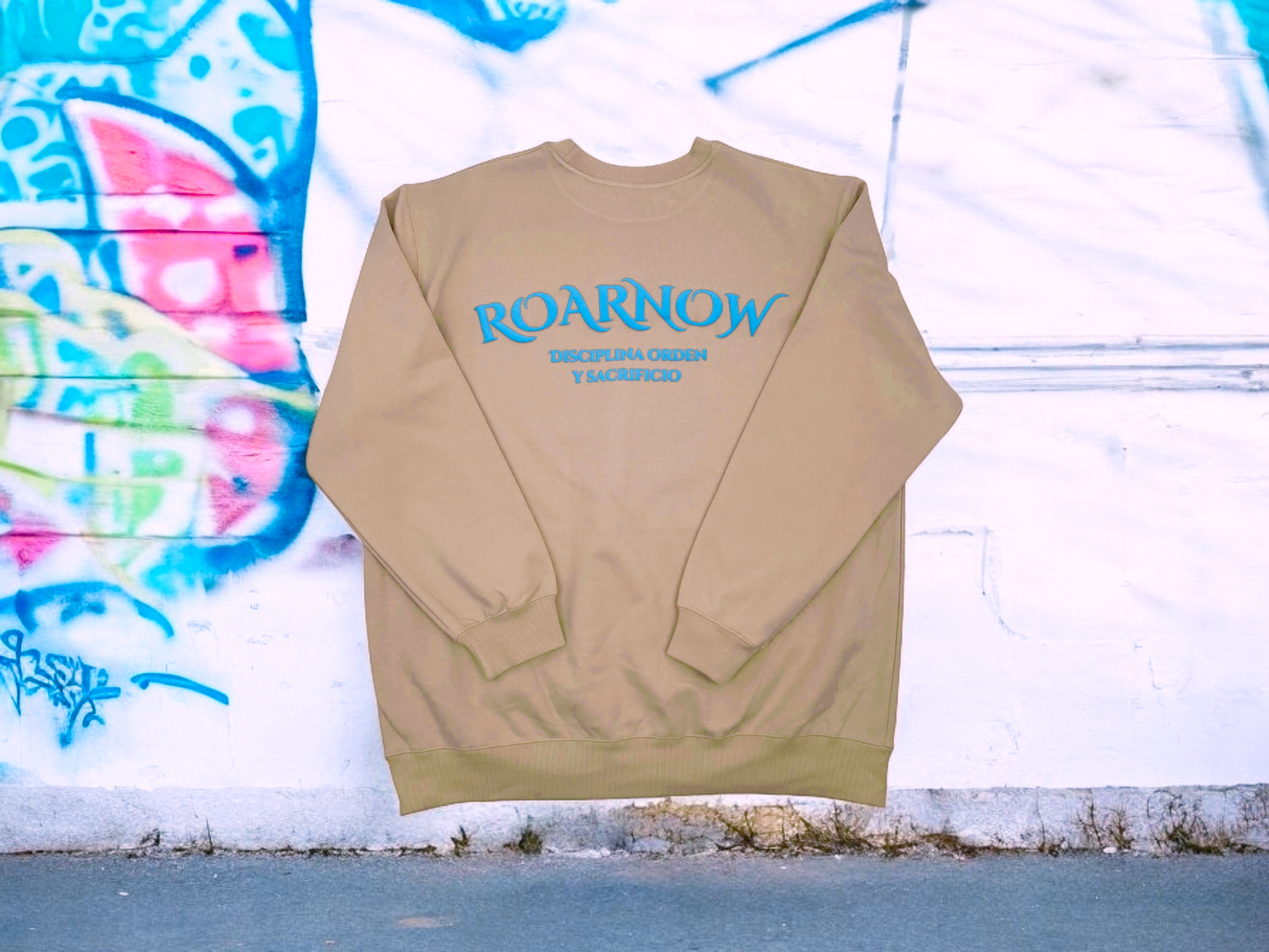 Sudadera chill beige