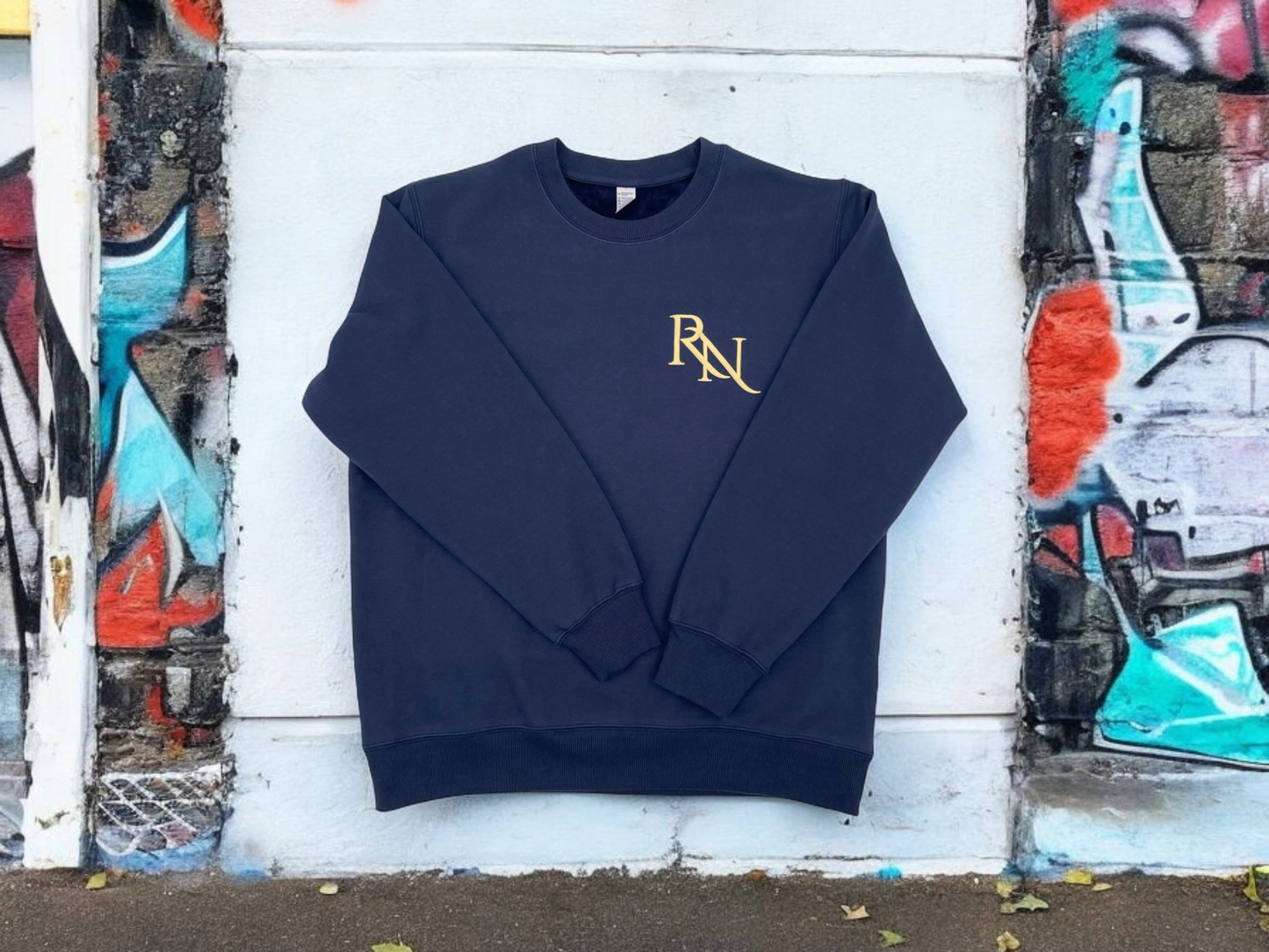 Sudadera azul profundo