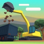 Dig In: An Excavator Game Logo
