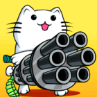 Cat Shoot War: Offline Games Logo