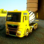 Cement Truck Simulator Logo