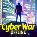 CyberWar: Cyberpunk Survivor Logo