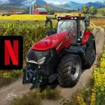 Farming Simulator 23 NETFLIX Logo