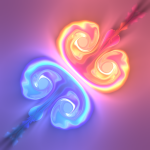 Fluid - Trippy Stress Reliever Logo