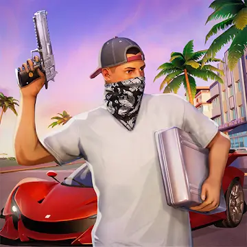 Gangs Fighter Vice Island MOD APK Logo