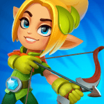Hero Rush: Adventure RPG Logo