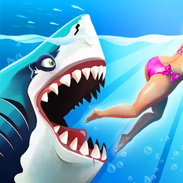 Hungry Shark World MOD APK Logo