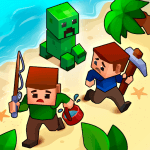 Isle Builder: Click To Survive Logo