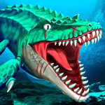 Jurassic Dino Water World Logo