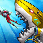 Mecha Shark: Sea Monster Logo