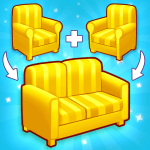 Merge Design: Home Makeover Logo