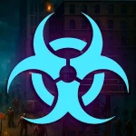 Quarantine Simulator Border 3D Logo