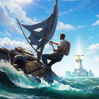 Rise Of Arks: Raft Survival Logo