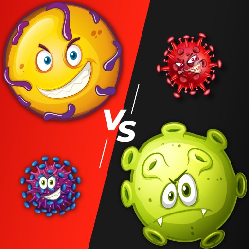 Virus War Multiplayer Logo